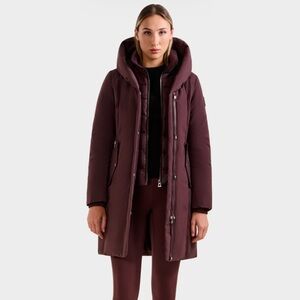 Women’s RUDSAK Bordeaux Parka Coat (Sarina)